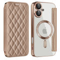 Xiaoxiangfeng Flip Card holder All-inclusive Phone Cases,For iPhone16 15 14 13 Pro Max Magsafe Wireless Charging Protective Case. 