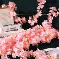 2M 20LEDs Cherry Blossom String Light Garland Artificial Flower Vines Fairy Lights for Bedroom Wedding Party Holiday Decoration. 
