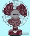 AC/DC echargeable AC/DC table fan sky view. 