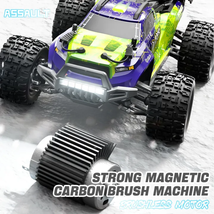 SCY%2018101%20High-Speed%20Full-Scale%20Four-Wheel%20Drive%20Big%20Foot%20Remote%20Control%20Car%201:18%20Off-Road%20Vehicle%202.4GHz%20Boys'%20Toy%20%20-%20Image%202