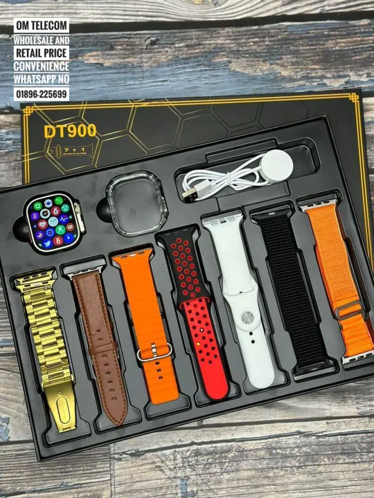 DT%20900%20Ultra%209%20smart%20watch%20%0A%E2%9E%A1%20This%20is%20a%20new%20ultra%20smart%20watch%20Comes%20with%207%20strap%20bands%20-%20Image%204