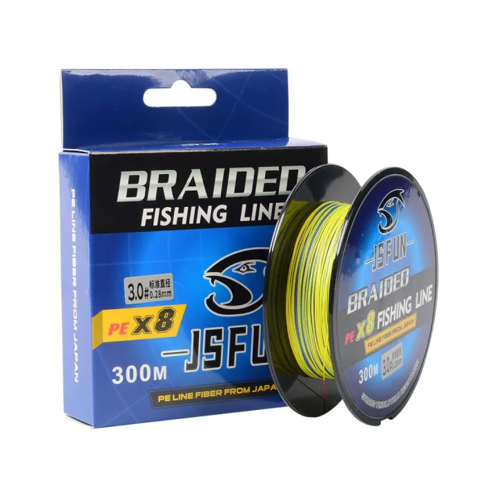 JSFUN%20300M%208%20Strands%20Braided%20Wire%20Coating%20Fishing%20Line%20Pound%20Count%2034LB-96LB%20Monofilament%20Leader%20Line%20Carp%20Fishing%20Sinking%20Line%20-%20Image%203