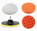 5 pieces car polisher set attachment for drill machine DIY kit for bike and car polish. 
