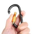 4Pcs Carabiner Travel Kit Camping Equipment Alloy Aluminum Survival Gear Camp Mountaineering Hook Outdoor Carabiner GYH. 
