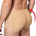 Men Sexy Butt Lifter Enlarge Push Up Underpants Breathable Men's Padded Boxer Underwear Butt-Enhancing Trunk Shorts Male Panties. 