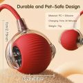 Cat Interactive ball Toy, Automatic Rolling Ball with Tail, Rechargeable Smart Pet Interactive Toy, Intelligent toy for Cat.