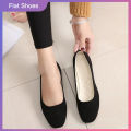 Women Suede Loafers Flat Heel Shallow Female Shoes Spring Summer Square Toe Basic Concise Women Pumps Size 36-43. 