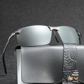 Men Photochromic Polarized Sunglasses Driving Fishing Chameleon Glasses Change Color Sun Glasses Day Night Vision UV400 Eyewear.