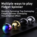 Portable EDC fidget spinners, metal stress-relieving toys Wonderful stress-relieving gadgets for adults Desktop rotating toys. 