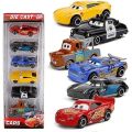 Pack Of 6 Mc Queen Diecast Series Toy Set For Kids. 