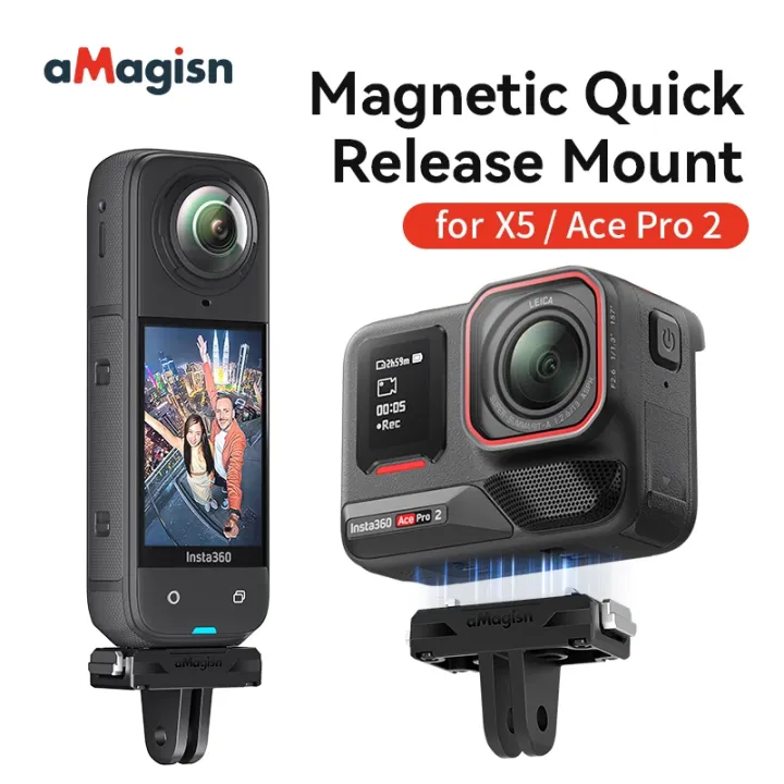 Magnetic%20Quick%20Release%20Mount%20Adapter%20For%20Insta360%20X5%20Camera%20Protective%20Frame%20Holder%20Bracket%20For%20Insta360%20Ace/Ace%20Pro/Ace%20Pro%202%20-%20Image%202