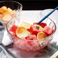 Delisoga Fruit Set Deslisoga Custard Set Delisoga Glassware 1pc large Bowl 6pc small Bowl Set. 
