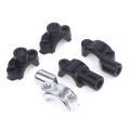 22mm Handlebar 10mm ThreadMotorcycle Master Cylinder Brake Lever Mirror Mount Clamp Rear View Mirror Holder Adapter..