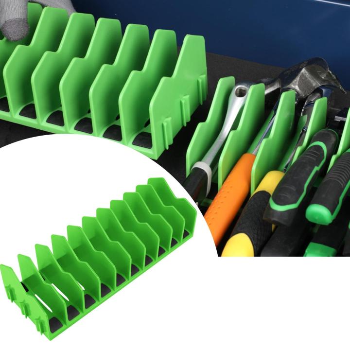 10 slot pliers organizer Space-Saving Sturdy Pliers Tool Organizer Storage Rack Toolbox Storage for Cutters Hammers