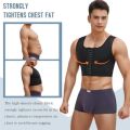 Men Compression Shirts for Men Shapewear Chest Abdomen Control Body Shaper Slimming Undershirt Workout Vest Tank Top. 