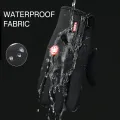 Ski Gloves Grab Velvet Touch Screen Gloves Autumn and Winter Warm Plus Velvet Cold Proof Waterproof Outdoor Riding Model. 