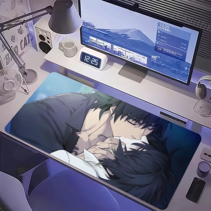 game art manga anime Slow Damage Towa Mouse Pad Non-slip Lockedge Thickened Desktop MousePad Large Comfort Gaming Office Student