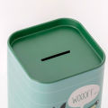 Piggy Bank Metal Coin Box Cute Sundries Cans Storage Cans Gift Cans Home Decor Household Saving Money Box. 