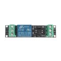 1 Channel 3V/3.3V Relay Module High Level Trigger with Optocoupler Isolation 10A 250VAC/30VDC Drive Control Board for Arduino. 
