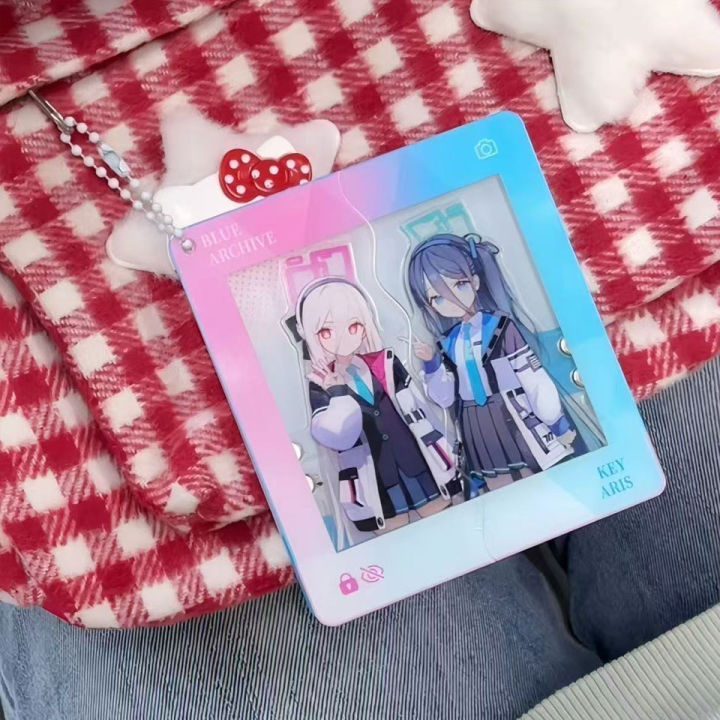 Game%20Blue%20Archive%20Azur%20Lane%20IJN%20Taih%C5%8D%20Yozakura%20Kirara%20Key%20Arisu%20Cosplay%20Keychain%20Acrylic%20Key%20Chain%20Bag%20Accessories%20Ornament%20Prop%20-%20Image%203