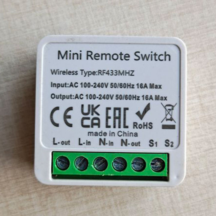 16A%20RF433%20MHz%20Smart%20Switch%20Mini%20DIY%20Wireless%20Remote%20Control%20Light%20Switches%20Relay%20Receiver%20Automation%20Module%20for%20Home%20Led%20Lamp%20-%20Image%207