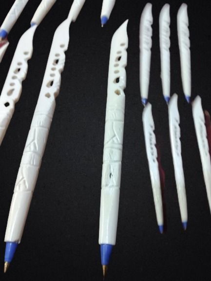 Ball Point  Camel Bone
