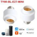 Tuya WIiFi BL E27 Socket Smart Lamp Holder Base Light Bulbs Adapter Kitchen Bedroom Light Switch Alexa  Home Voice Control. 