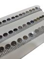 BISMA ZARI MAHAL / Coins Lace For Women / 8 Yerds / Full Dupatta Lace / Best quality / Sitaro Wali Lace / 3 Colours Avalable / Silver -Golden - Dal Gold / 0.50 inch width.... 