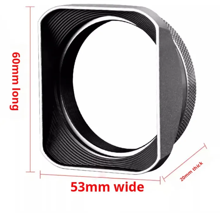 Square%20X100VI%20Shading%20Hood%20Compatible%20With%20Fujifilm%20X70%20X100S%20X100T%20X100%20X100F%20X100V%20Lens%20Filter%20Adapter%20Ring%20Metal%20Mount%20-%20Image%206