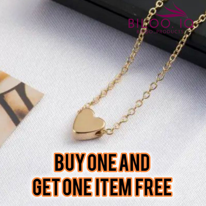 New Heart Necklace for Woman Chain Heart Pendant Necklace