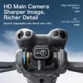 NEW FPV GT50 4.3-inch screen RC Remote 720 HD Camera High Quality optical flow obstacle avoidance 4.3-inch screen control brushless dual WIFI professional drones camera. 