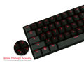 Keycaps Backlit OEM Cherry MX Keycap Set ABS Doubleshot US Layout Key Caps for 61/87 TKL/104 MX Switches Mechanical Keyboards. 