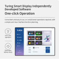 TURZX 5.2 Inch USB Secondary Screen 1280*720 IPS LCD Support Desktop Extend TF Card Play FPS Weather Monitor Smart Display. 