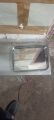 stainless steel deep tray. 