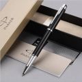 Original Parker IM Roller Ball Pen Lacquer Black Chrome Trim. 
