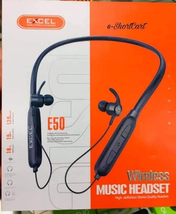 Excel E50 wireless Bluetooth headset by mobile Hospital.