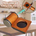 Rolling Knife Sharpener 12/ 15/ 20/ 22 Degrees Knife Sharpening Tool Diamond Sharpening Stone for Home Cooks Chefs Perfect .
