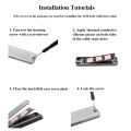 M.2 NVMe NGFF SSD Enclosure, CNC Aluminum USB 3.2 Gen 2 10Gbps PCIe NVME 6Gbps SATA  MKey M&BKey M.2 Case for M2 2230 2242 2280. 