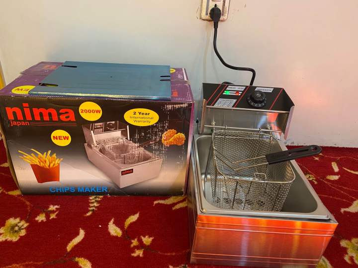 nima Electric Deep fryer Original Best Quality 6Liter