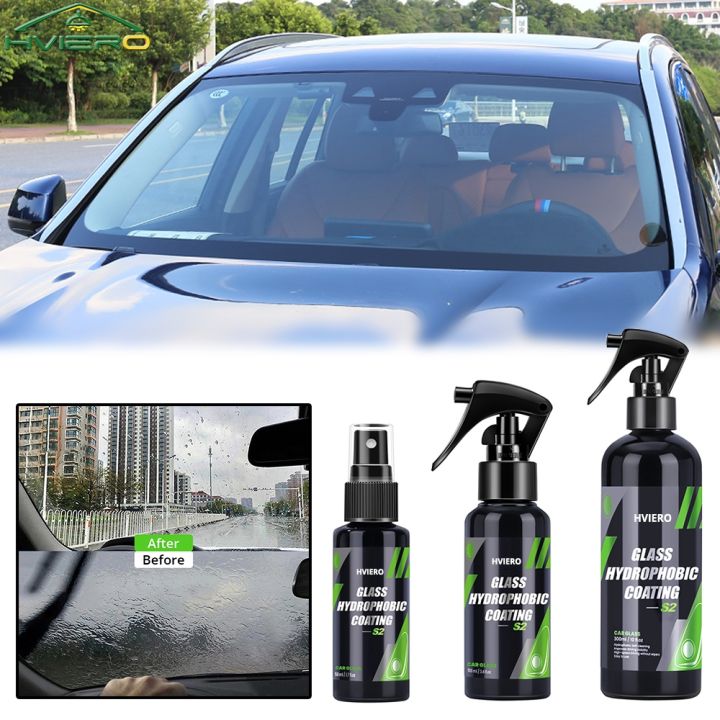 50/100/300ml Glass Long Lasting Ceramic Windshield Nano Hydrophobic Protection Coating Safe Driving Clear Vision Car Accessorie