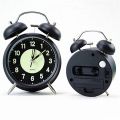 European Retro Alarm Clock Stand Desktop Ornaments Desktop Creative Cute Mini Metal Small Alarm Clock Slaapkamer Decoratie. 