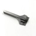 Leather Craft Oblique Flat Cut Hole Punches 3.38/3.85/3.0/2.7mm French Style Oblique Flat Chop Leather Stitching Punch Tool. 