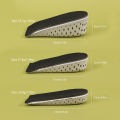 1 Pairs Heightening Insoles Shoe Lift Height Increase Insole Taller Pad. 