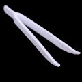 20pcs Disposable Tweezers Plastic Medical Small Beads Forceps For Crafts DIY Jewelry Making Random Color Wholesale. 