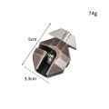Lock Puzzles Classic IQ Metal Brain teaser Magic Baffling Puzzles Game Toys For Children Adults Funny Metal Puzzle.