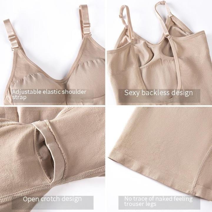 Comfort%20Seamless%20Bodysuit%20Printed%20Plus%20Size%20Tummy%20Control%20Shapewear%20Flat%20Belly%20Slimming%20Underwear%20Full%20Body%20Shaper%20Corset%20Women%20-%20Image%206