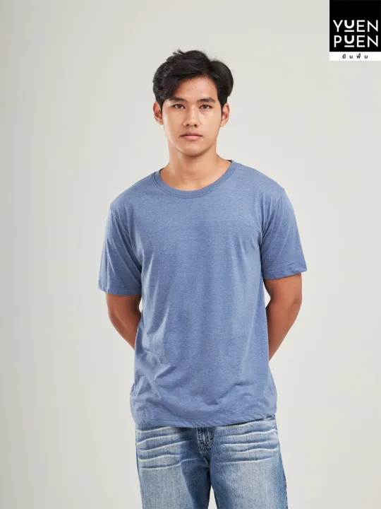 Yuenpuen%20T-shirt%20navy%20blue%20no%20stretch%20no%20iron%20T-shirt%20plain%20color%20stand%20collar%20women%20T-shirt%20men%20-%20Image%204