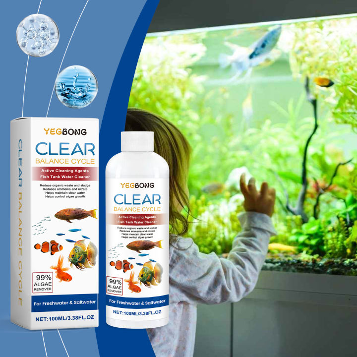 Photo inspiration: Visual Reference: Aquarium Sludge Remover Bio Enzyme Clarifier Algae Control Cleaner