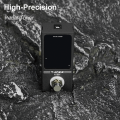 M-VAVE Mini Pedal Tuner Equal Temperament Color LED Screen Universal for Electric Guitar Bass Professional Tuning Effect Pedal. 