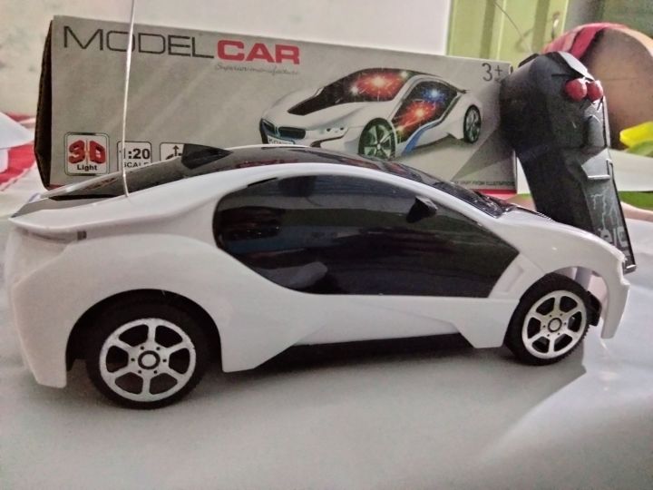 Remote Control Car & Radio Control Car 3D with Lights Toy for Child Boy and Girls